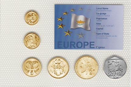 Cyprus - EU set of 6 MAIN