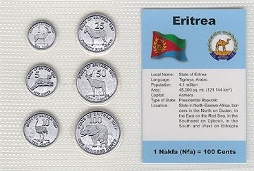 Eritrea - set of 6 MAIN