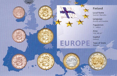 Finland - Euro set of 8 MAIN