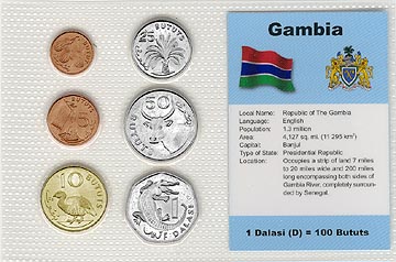 Gambia - set of 6 MAIN