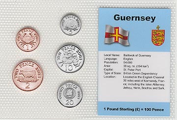 Guernsey - set of 5 MAIN