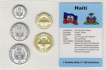 Haiti - set of 5 MAIN