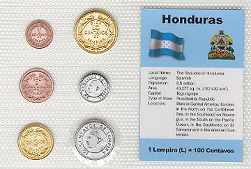 Honduras - set of 6 MAIN