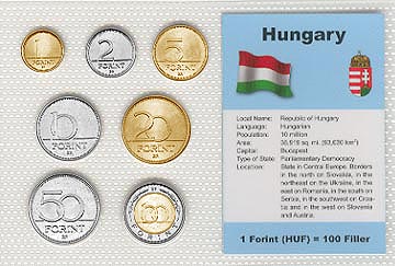 Hungary - set of 7 MAIN