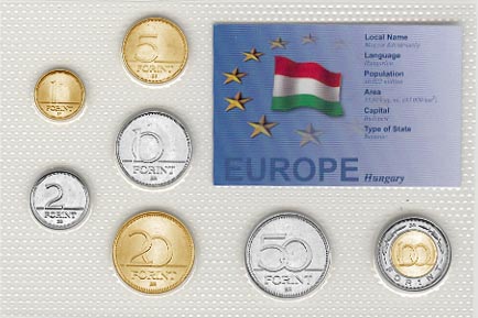 Hungary - EU set of 7 MAIN