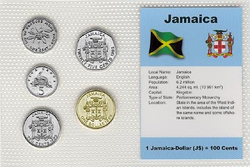 Jamaica - set of 5 MAIN