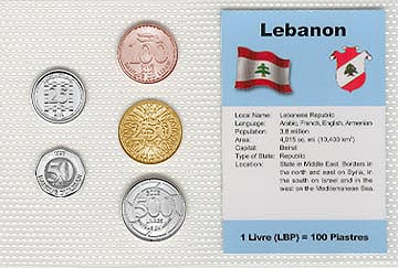 Lebanon - set of 5 MAIN