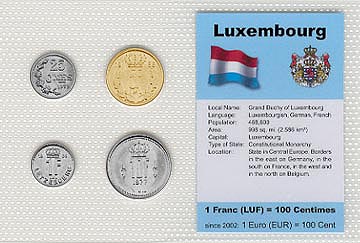 Luxembourg - set of 4 MAIN