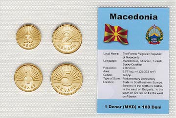 Macedonia - set of 4 MAIN