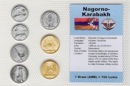 Nagorno Karabakh - set of 7 MAIN
