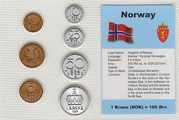 Norway - set of 7 MAIN