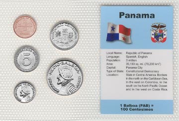 Panama - set of 5 MAIN