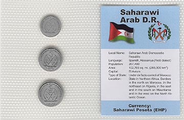 Saharawi Arab D. R. - set of 3 MAIN