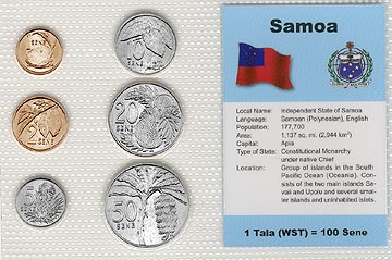 Samoa - set of 6 MAIN