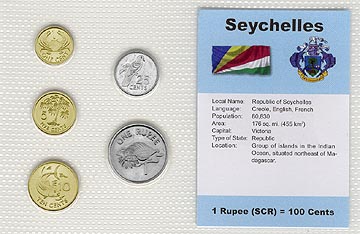 Seychelles - set of 5 MAIN