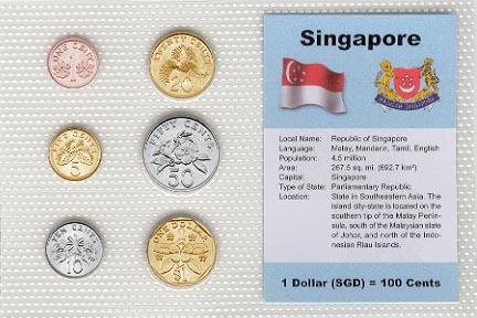 Singapore - set of 6 MAIN