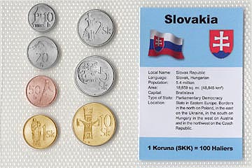 Slovakia - set of 7 MAIN