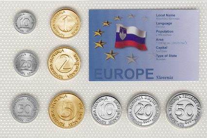 Slovenia - EU set of 9 MAIN