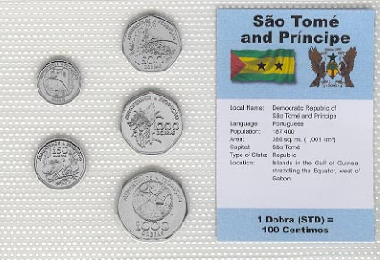 St. Thomas & Prince - set of 5 MAIN