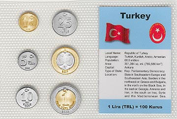 Turkey - set of 6 MAIN