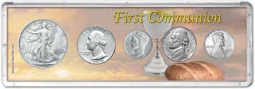 1943 First Communion Coin Gift Set THUMBNAIL