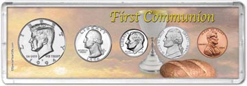 1994 First Communion Coin Gift Set THUMBNAIL