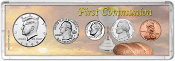 1999 First Communion Coin Gift Set THUMBNAIL