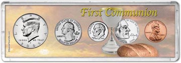 2005 First Communion Coin Gift Set THUMBNAIL