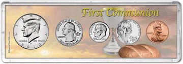2010 First Communion Coin Gift Set THUMBNAIL
