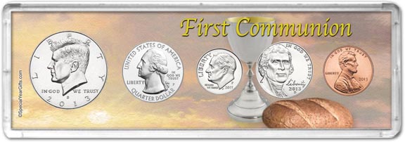 2013 First Communion Coin Gift Set MAIN