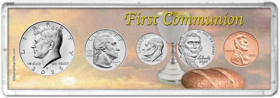 2025 First Communion Coin Gift Set LARGE