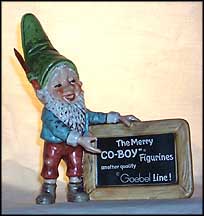 Co-Boy Plaque, Goebel Co-Boy's Figurine  #516 MAIN
