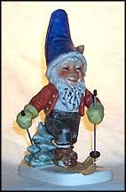 Toni The Skier, Goebel Co-Boy's Figurine  #522 MAIN