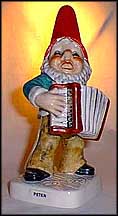 Peter The Accordianist, Goebel Co-Boy's Figurine  #541 MAIN