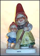 Greta The Happy Housewife, Goebel Co-Boy's Figurine  #543 MAIN