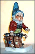 Rudy The World Traveler, Goebel Co-Boy's Figurine  #546 MAIN