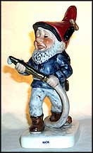 Rick The Fireman, Goebel Co-Boy's Figurine  #549 MAIN