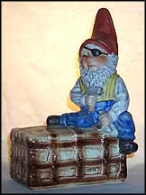 Pete The Pirate Bank, Goebel Co-Boy's Bank  #560 MAIN