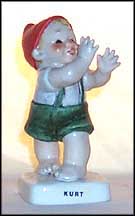 Kurt The Karate Expert, Goebel Co-Boy's Kinder Figurine  #602 MAIN