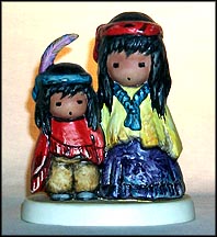 Wondering, Goebel Figurine by Ted DeGrazia  #10316-13 MAIN