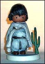 The Blue Boy, Goebel Figurine by Ted DeGrazia  #10323-12 MAIN