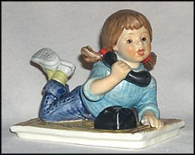 Girl Talk, Goebel Today's Children Figurine  #10714-10 MAIN