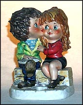 First Love, Goebel Figurine by Michel Thomas  #11028-12 MAIN