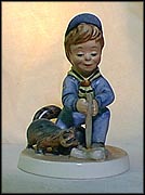 Curiosity, Goebel Amerikids Figurine by Harry Holt  #11602-12 MAIN