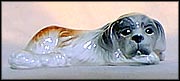 Puppy Lying Down, Goebel Figurine  #30114 MAIN