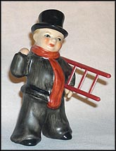 Chimney Sweep With Ladder , Goebel Figurine  #302004 MAIN