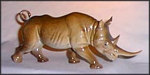 Black Rhinoceros, Goebel Figurine  #308 MAIN