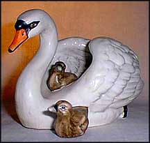 Swan and Cygnets, Goebel Figurine  #38-044-10 MAIN