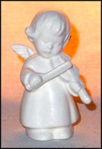 Angel With Violin (white), Goebel Figurine  #4121903 MAIN