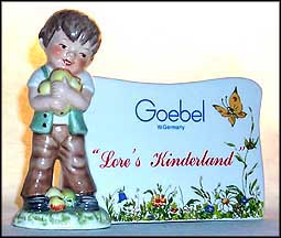Lore Sign, Goebel Lore Blumenkinder Figurine  #59239-12 MAIN